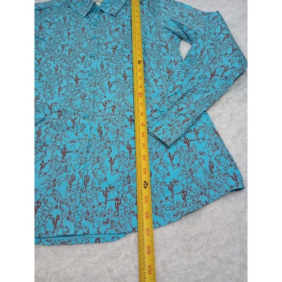 ARIAT REAL (WESTERN) FITTED BUTTON LONG SLEEVE SHIRT SIZE: LARGE - Picture 3 of 12